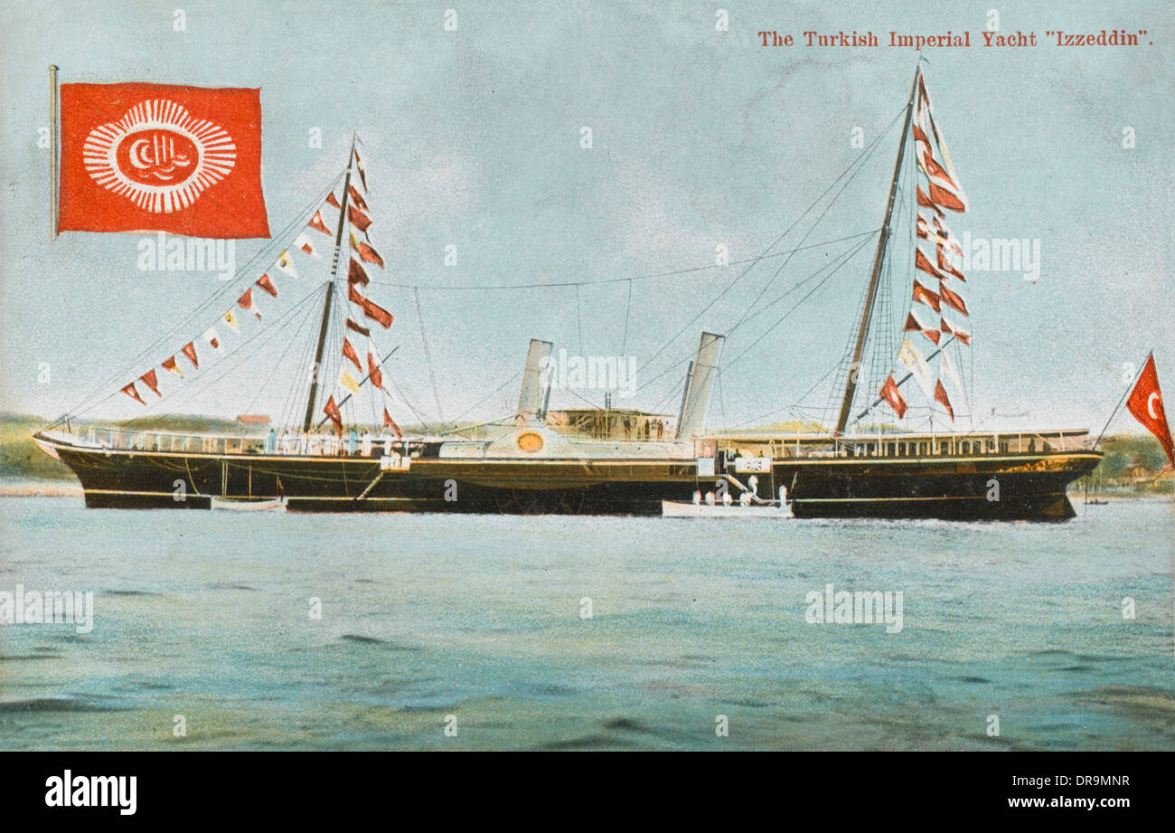 Bagno turco imperiale Izzeddin Yacht Foto Stock