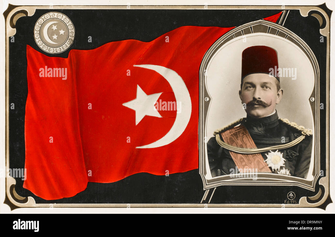 Abbas Hilmi Pacha Foto Stock