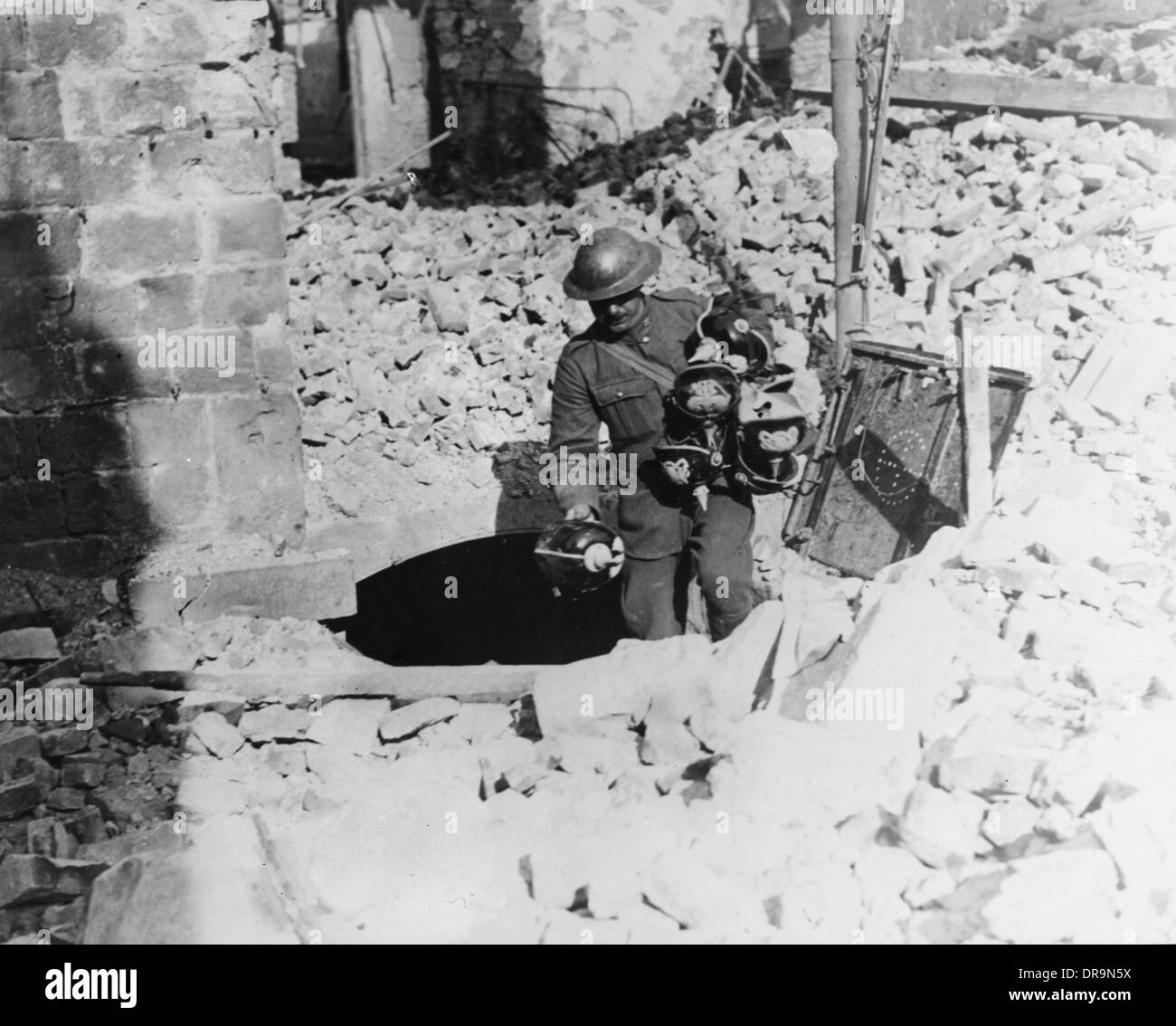 Seconda battaglia di Cambrai 1918 Foto Stock