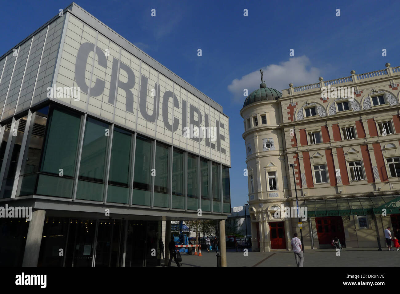 Crucible Theatre sheffield regno unito Foto Stock
