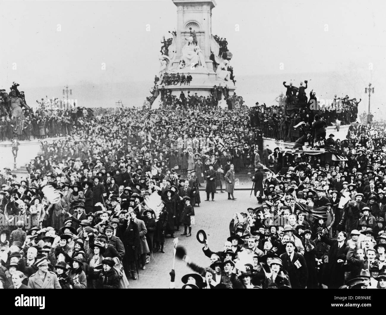 Il giorno dell'Armistizio 1918 Foto Stock