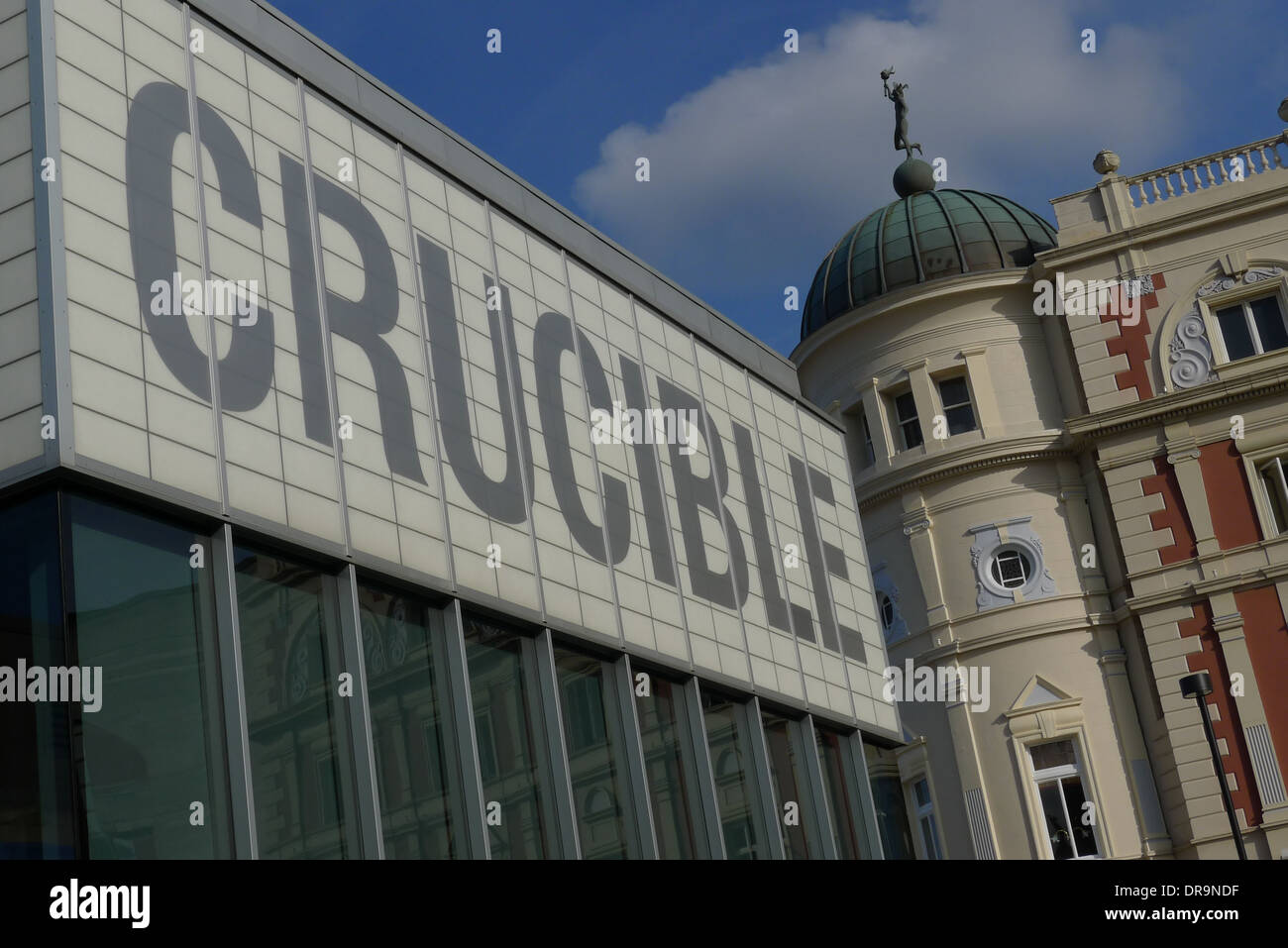 Crucible Theatre sheffield regno unito Foto Stock