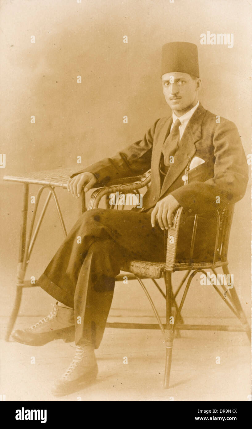 Ottoman gentleman - seduto Foto Stock