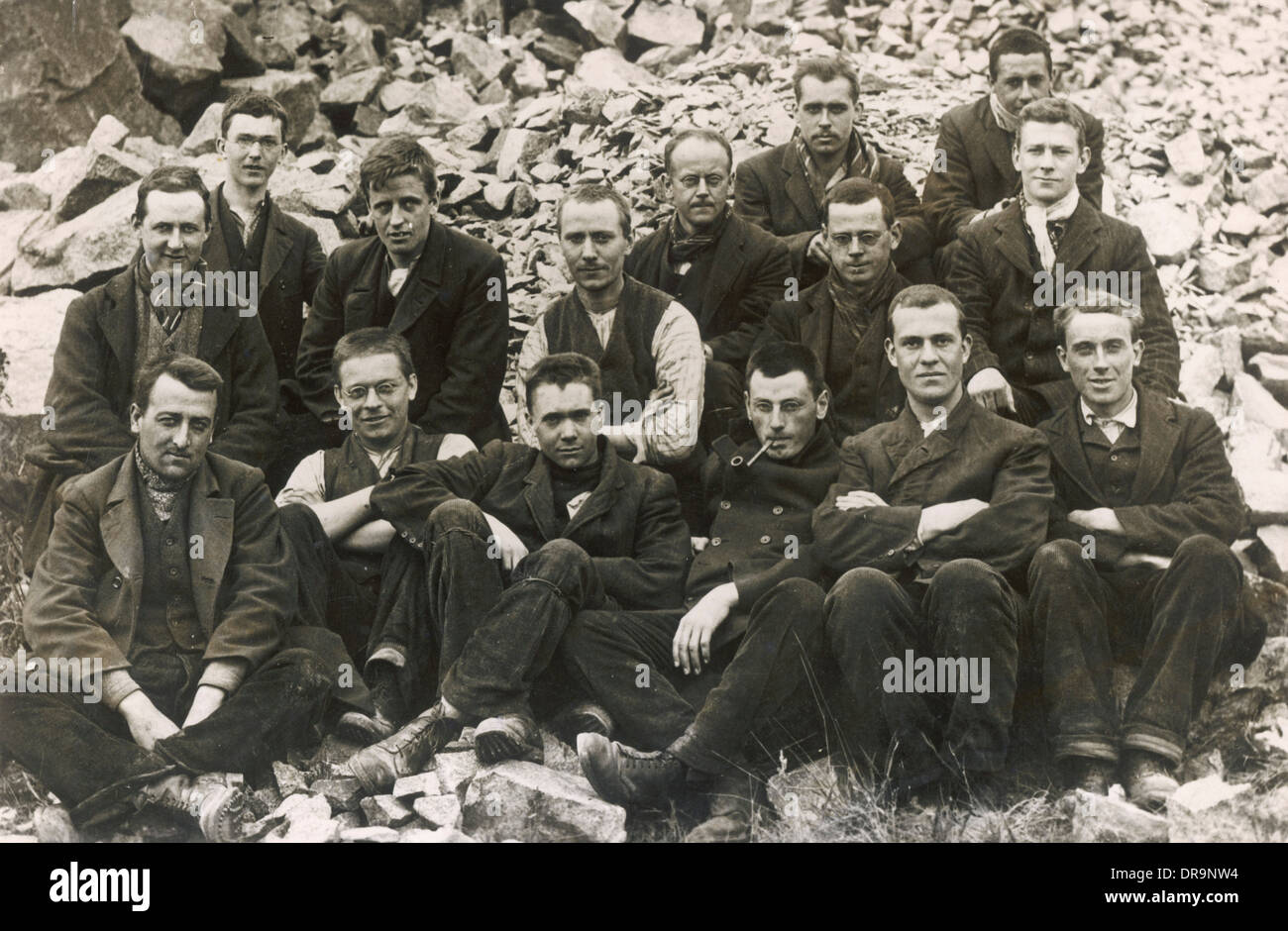 Gli obiettori di coscienza, la Prima Guerra Mondiale Foto Stock