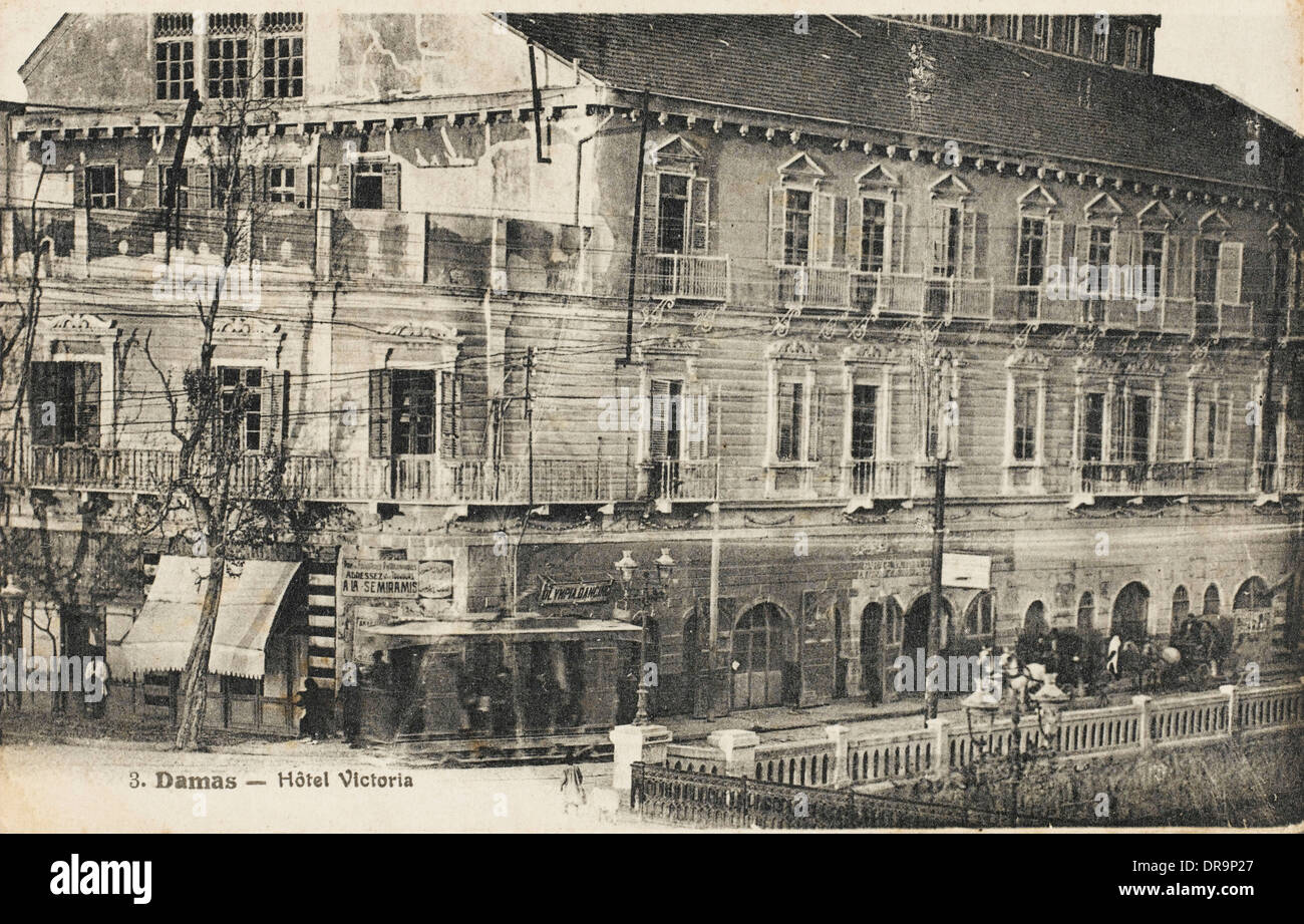 Hotel Victoria, Damasco, Siria Foto Stock