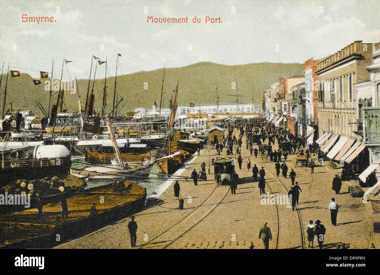 Izmir, Turchia - Porto Foto Stock