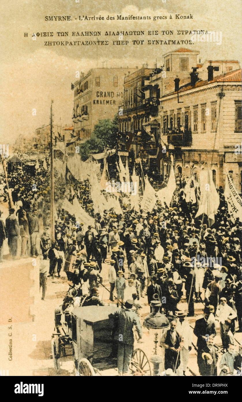 Izmir (Smirne), Turchia Foto Stock