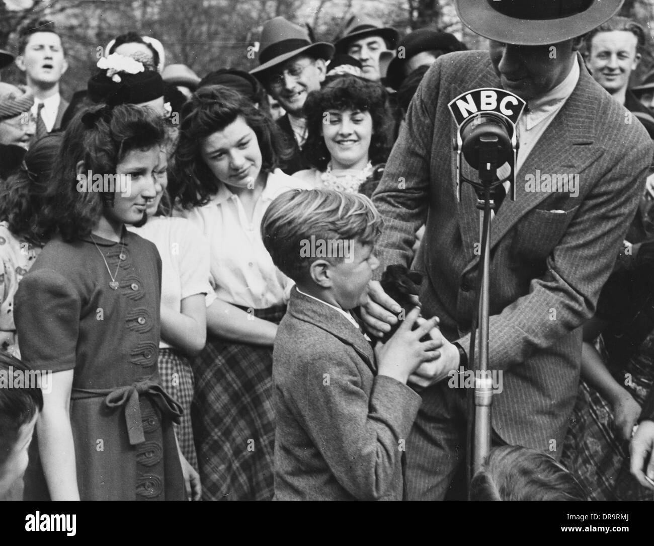 II Guerra Mondiale di sfollati Foto Stock