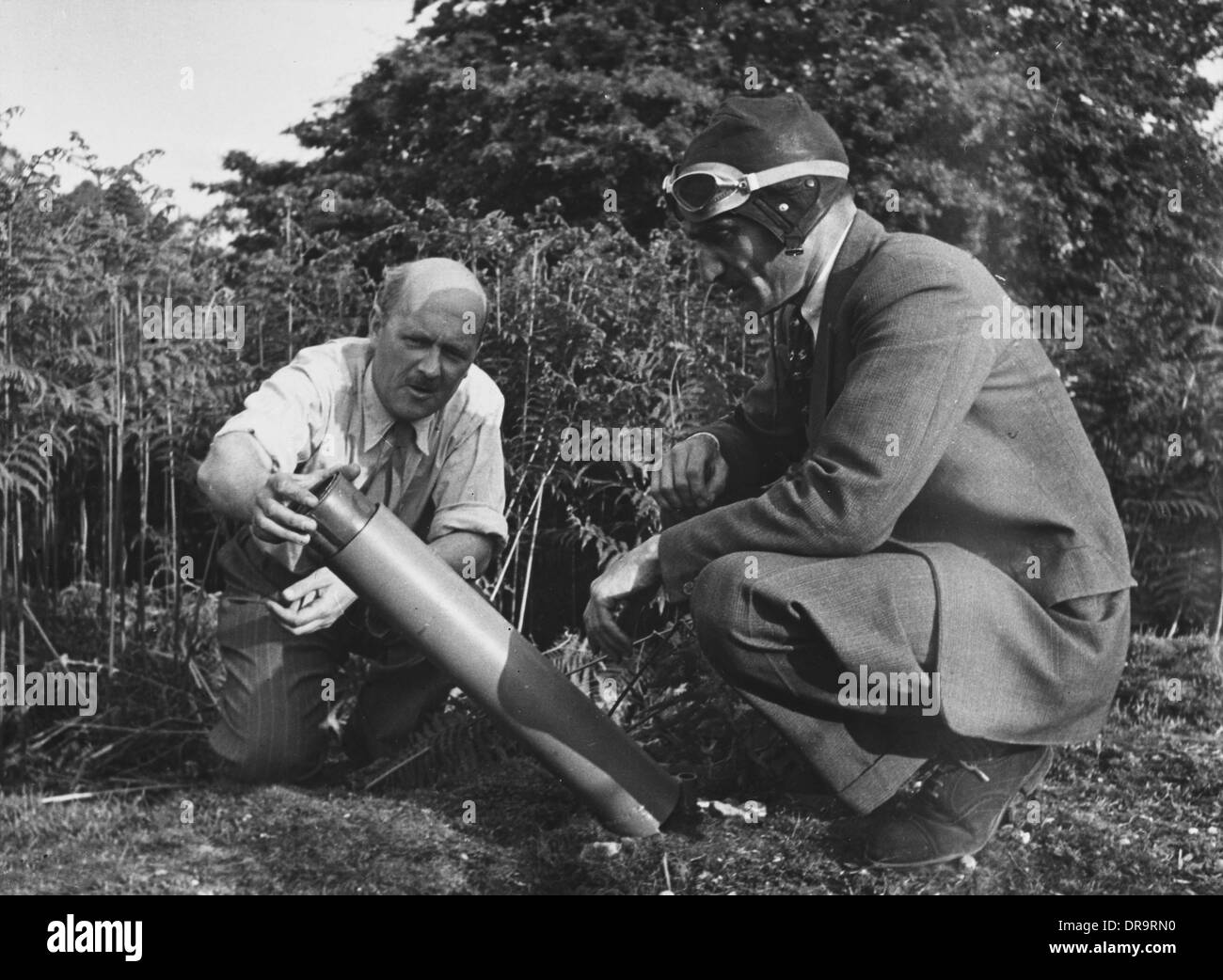 Home Guard II Guerra Mondiale Foto Stock