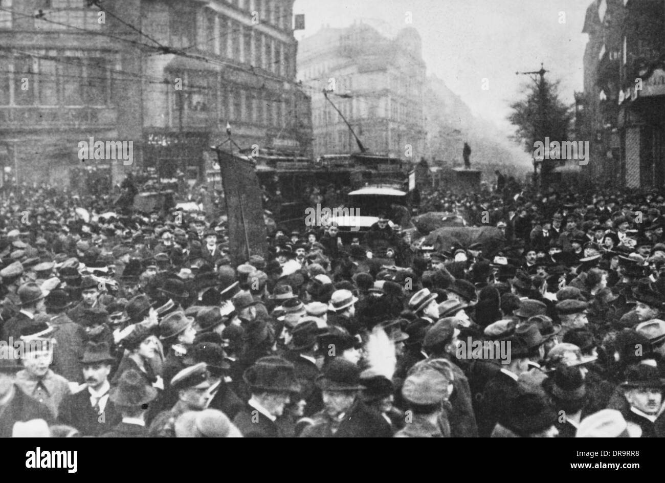 1918 Rivoluzione tedesca Foto Stock