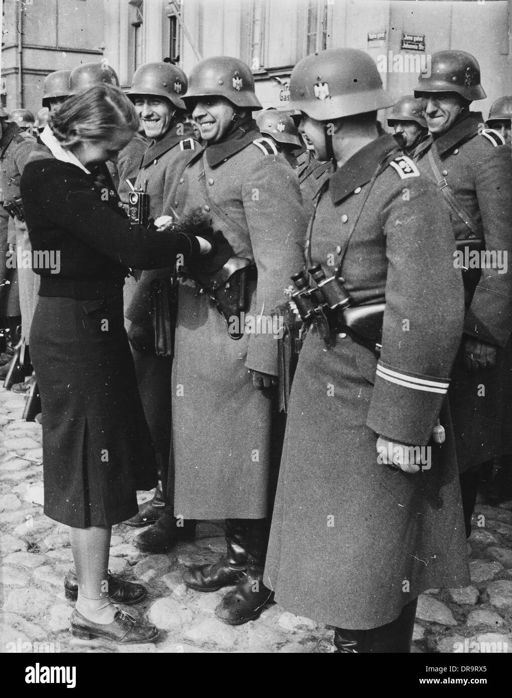 Occupazione di Memel, Prussia orientale Foto Stock