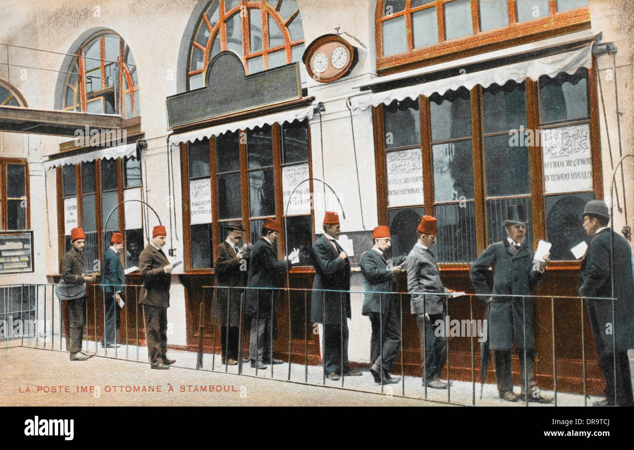 Il principale ufficio postale, Istanbul Foto Stock