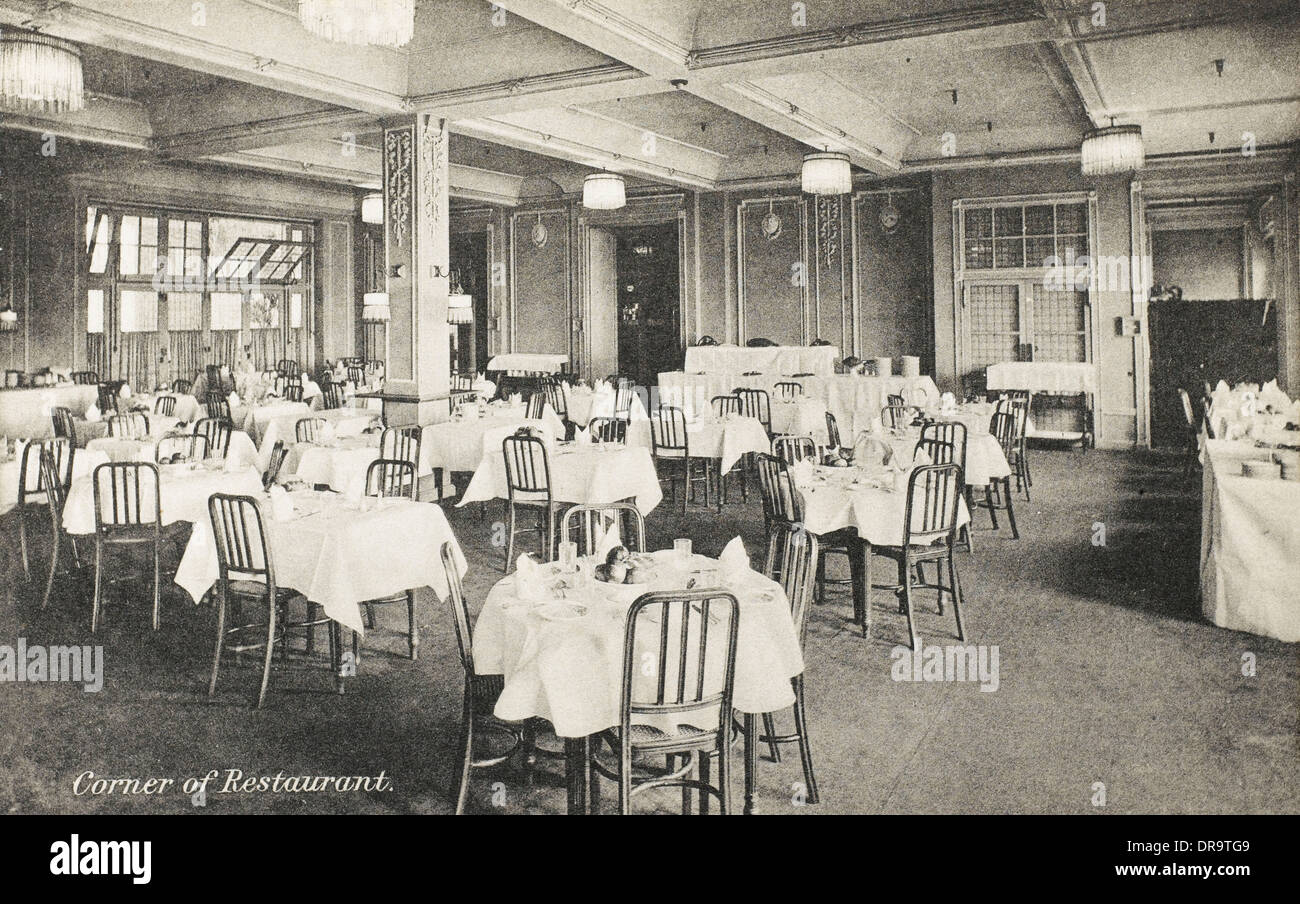 Selfridges, Londra - Angolo del ristorante Foto Stock