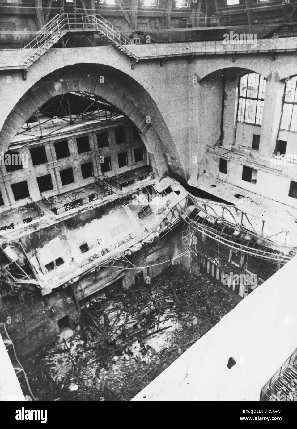 Il Reichstag Fire 1933 Foto Stock