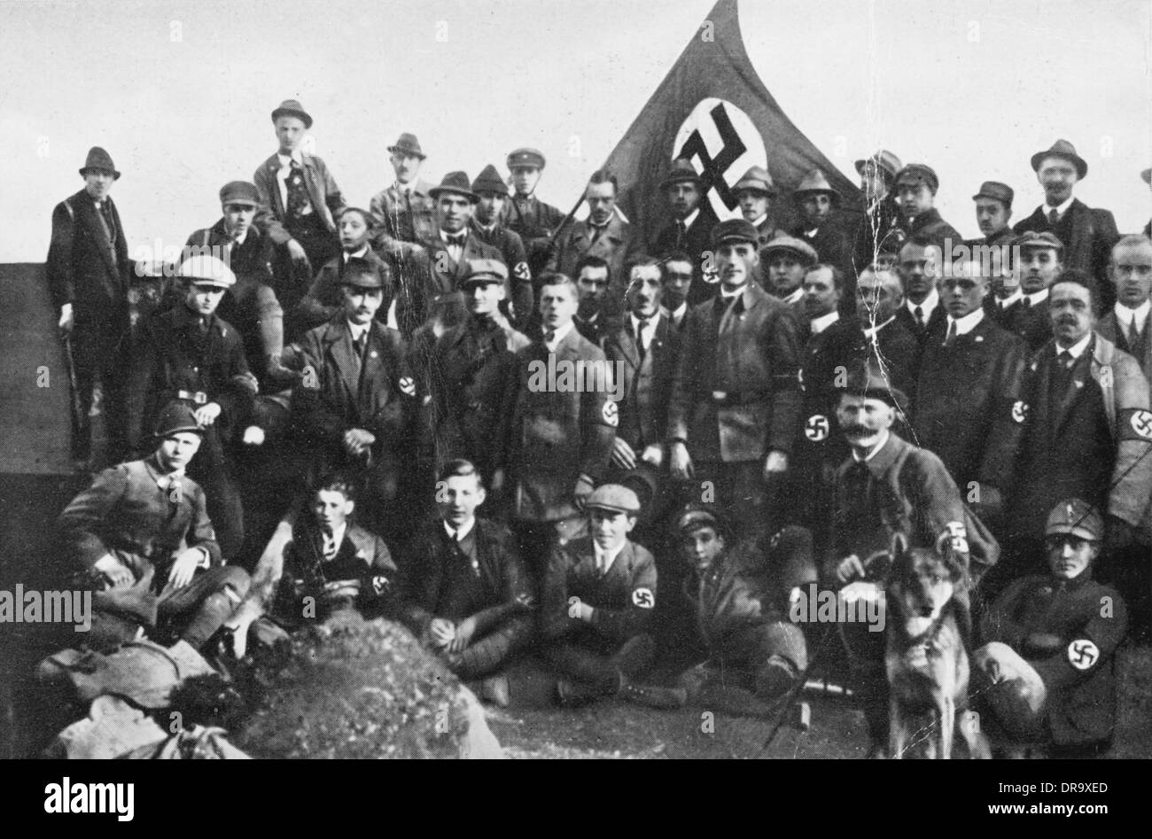 NSDAP Coburg, 1922 Foto Stock