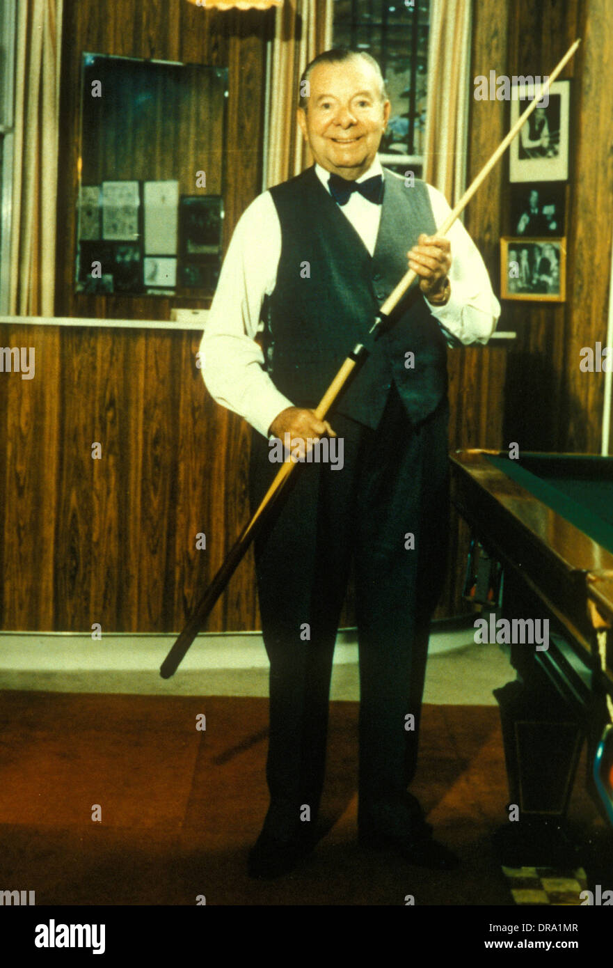 Joe Davis snooker veterano player Foto Stock