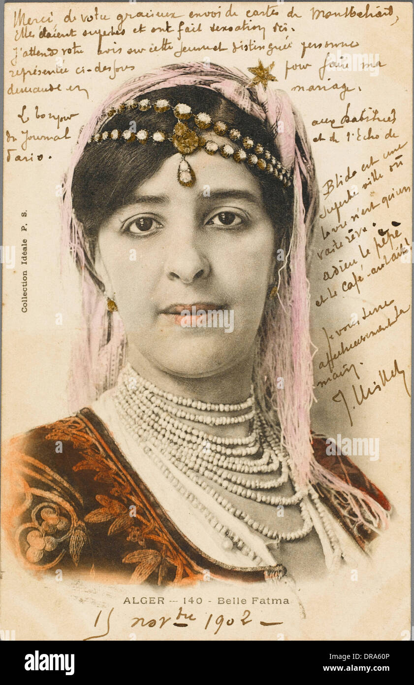 Algeria - Bella Fatma Foto Stock