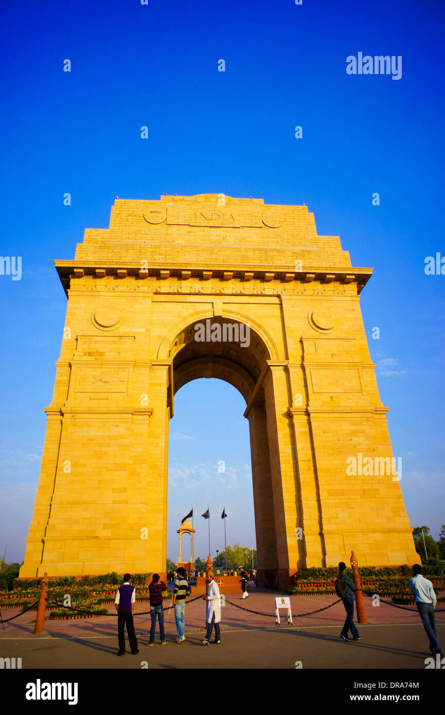 India Gate Foto Stock