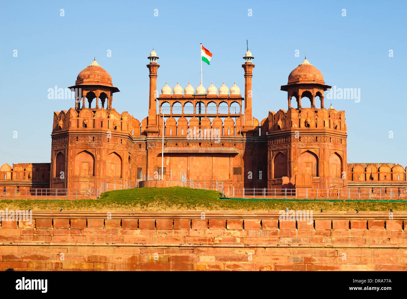 Complesso del Forte Rosso di Delhi, India Foto Stock