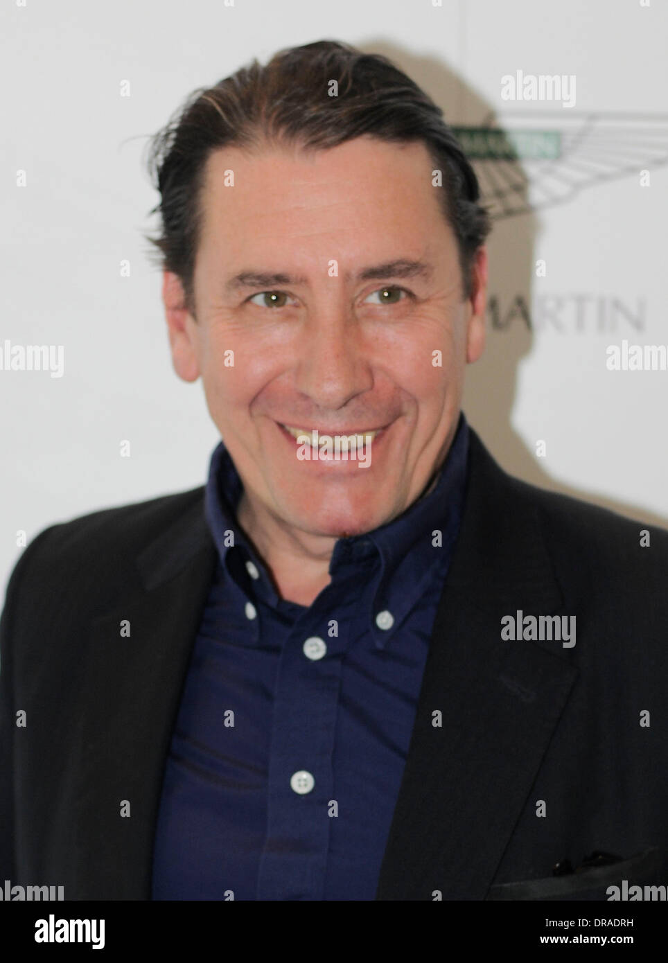 Jools Holland Aston Martin Vanquish launch party - arrivi a Londra, Inghilterra - 04.07.12 Foto Stock