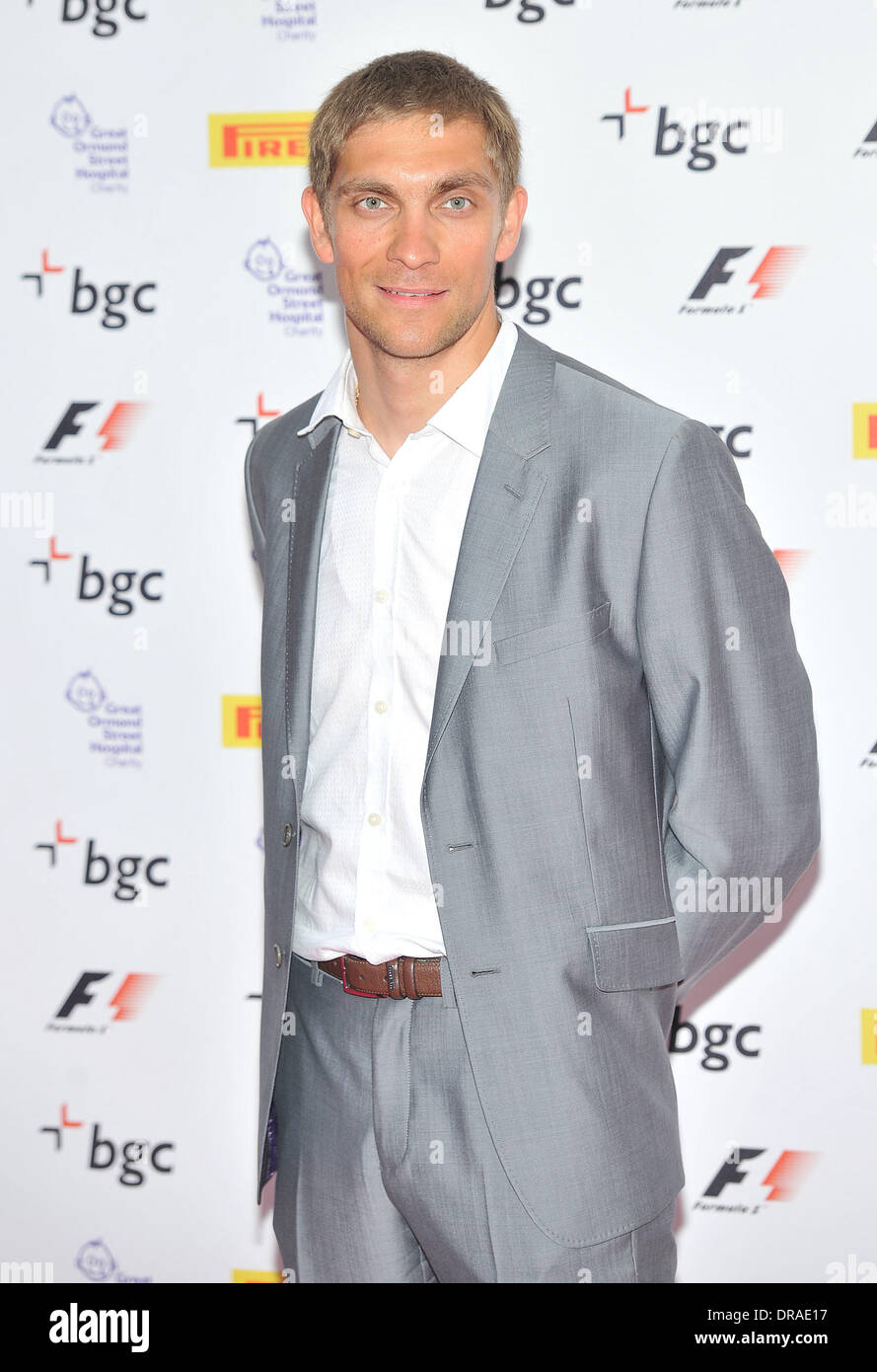 Vitali la F1 parte segna il lancio ufficiale del 2012 Formula 1 Gran Premio di Gran Bretagna tenutasi a Battersea Park - Arrivi. Londra, Inghilterra - 04.07.12 Foto Stock