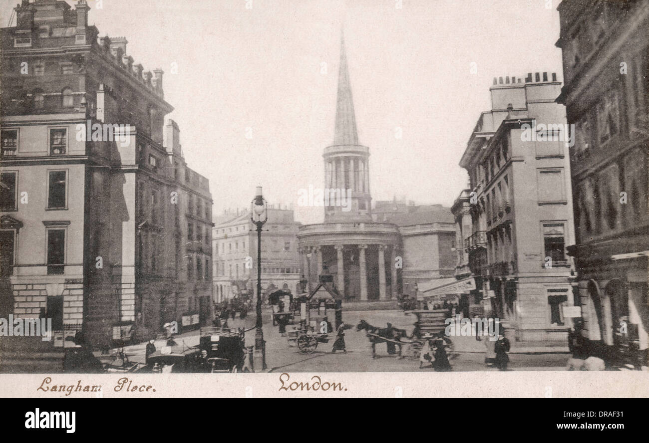 Langham Place Foto Stock