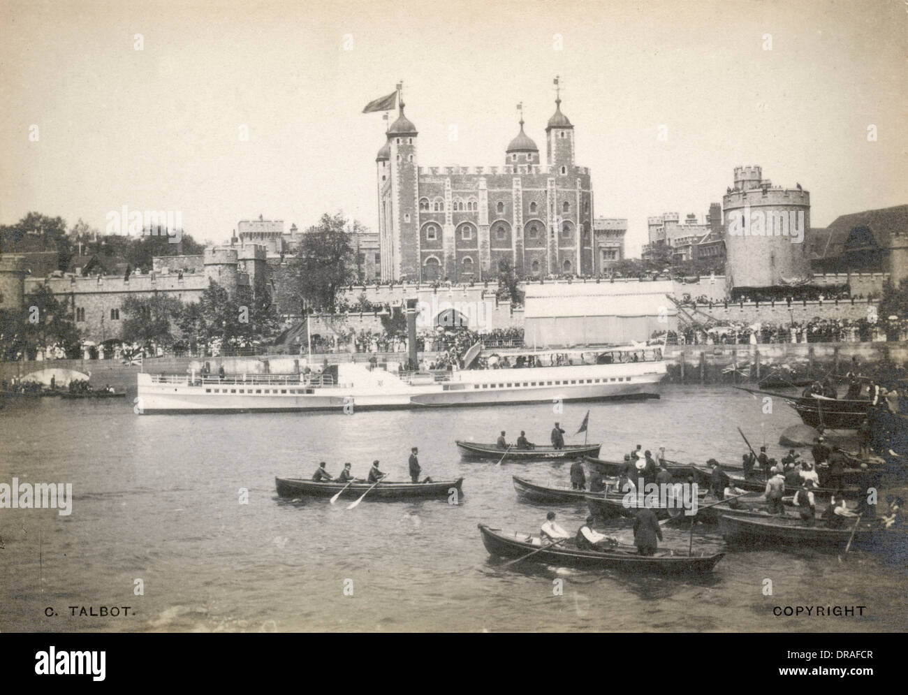 Salone vaporizzatore, Queen Elizabeth Foto Stock