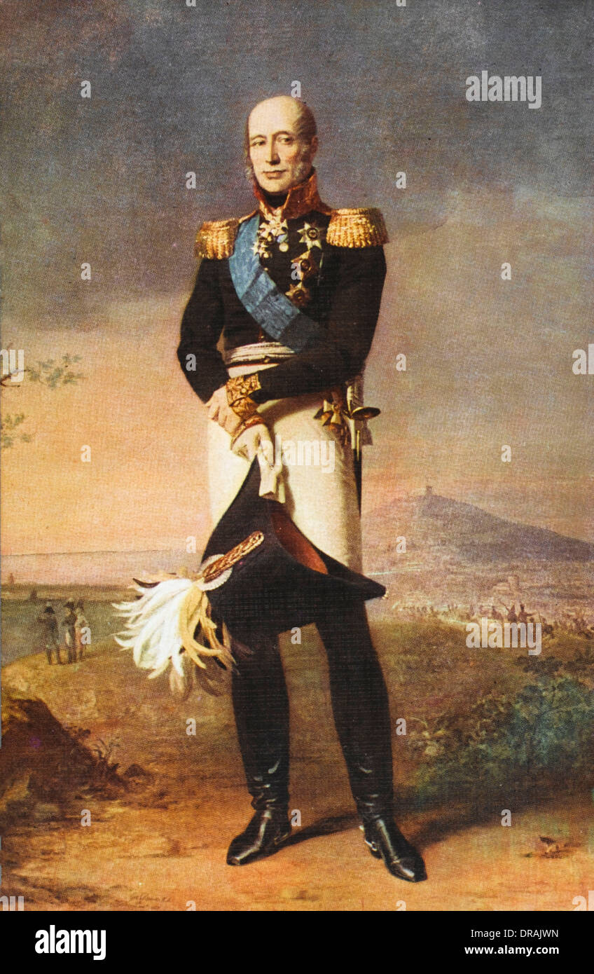 Il principe Michael Andreas Barclay de Tolly Foto Stock