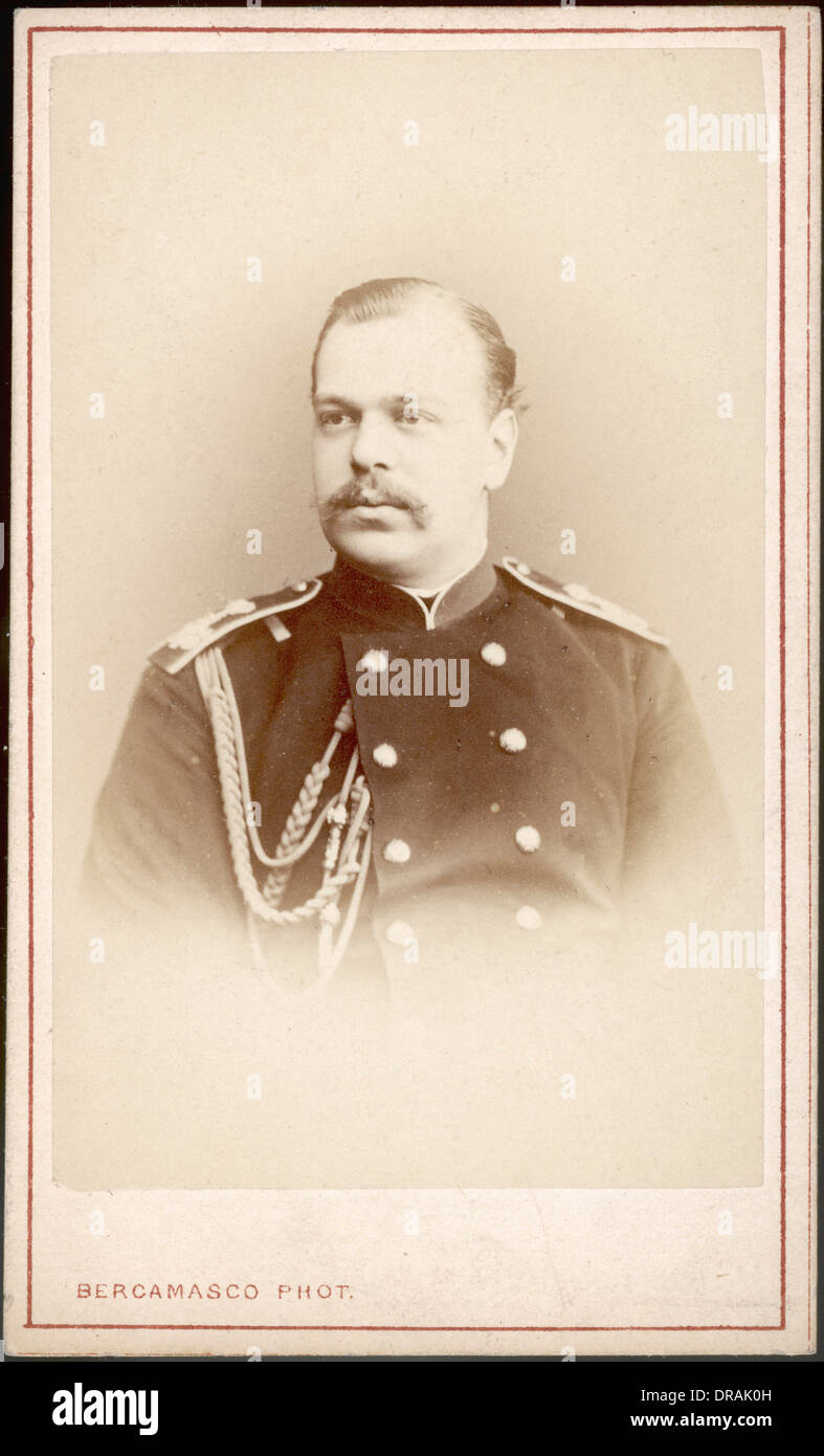 Tsarevich della Russia, il futuro Alessandro III Foto Stock