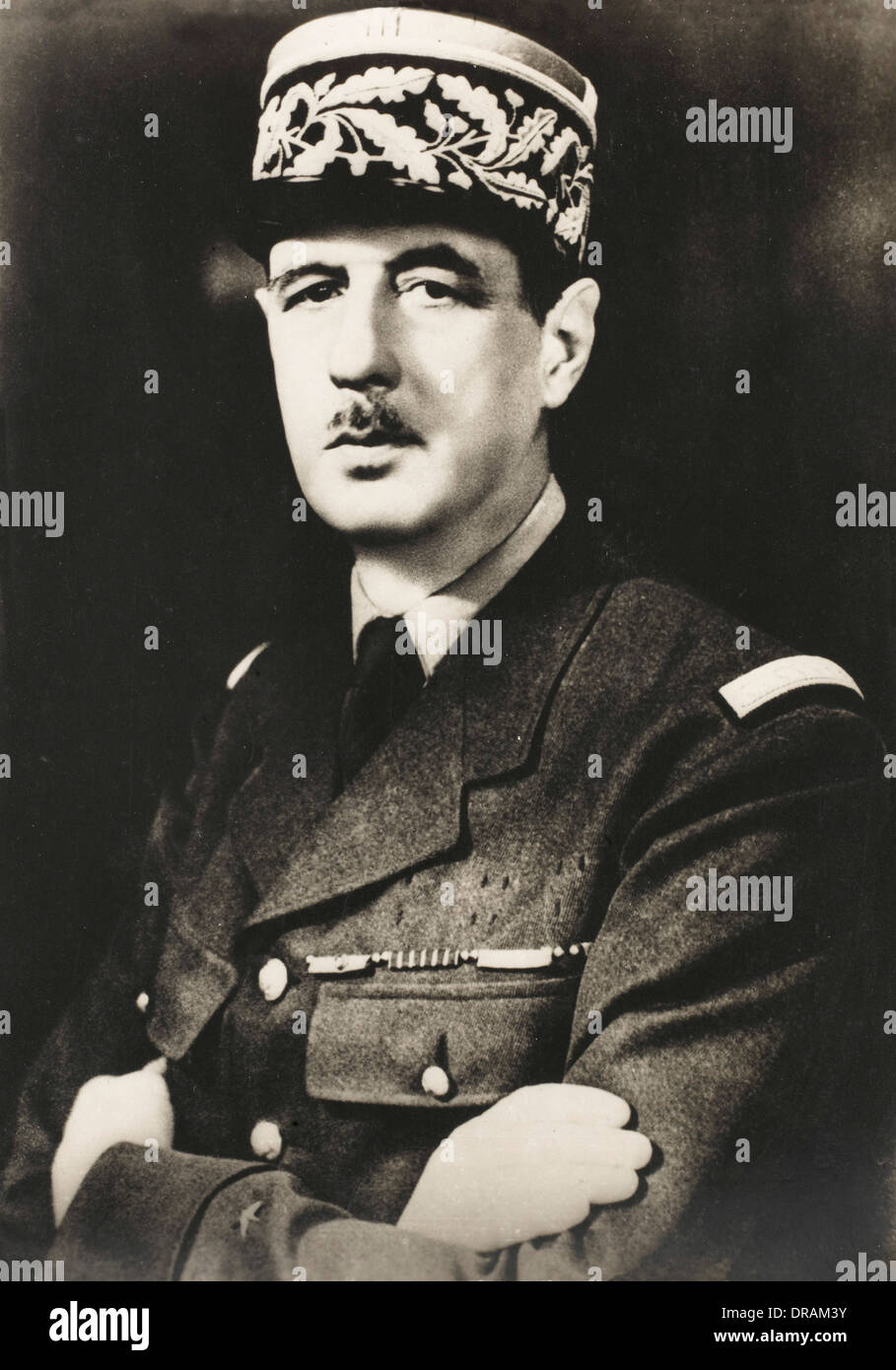 Il generale de Gaulle Foto Stock