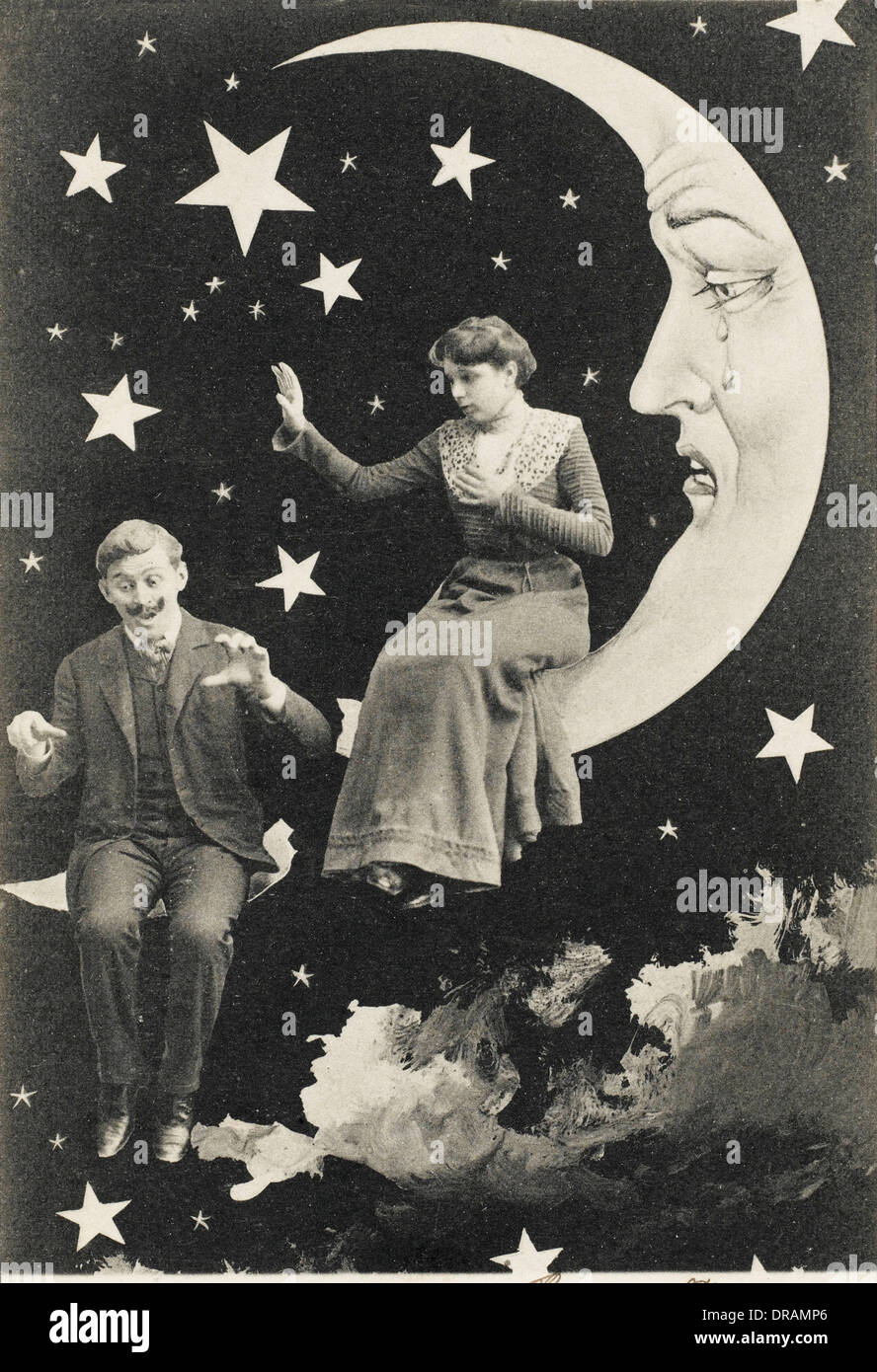 Paper moon woman immagini e fotografie stock ad alta risoluzione - Alamy