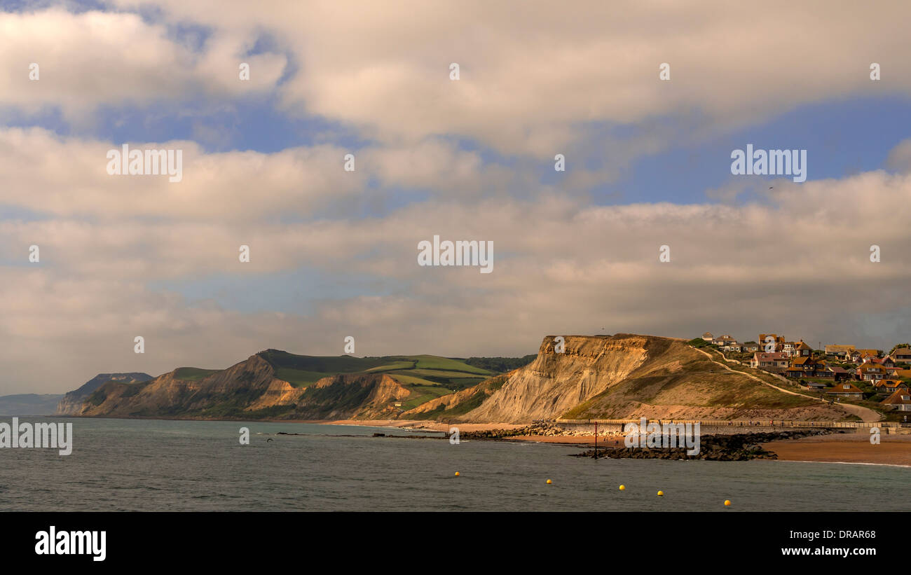 Scogliere Jurassic Coast West Bay Dorset UK Broadchurch Foto Stock