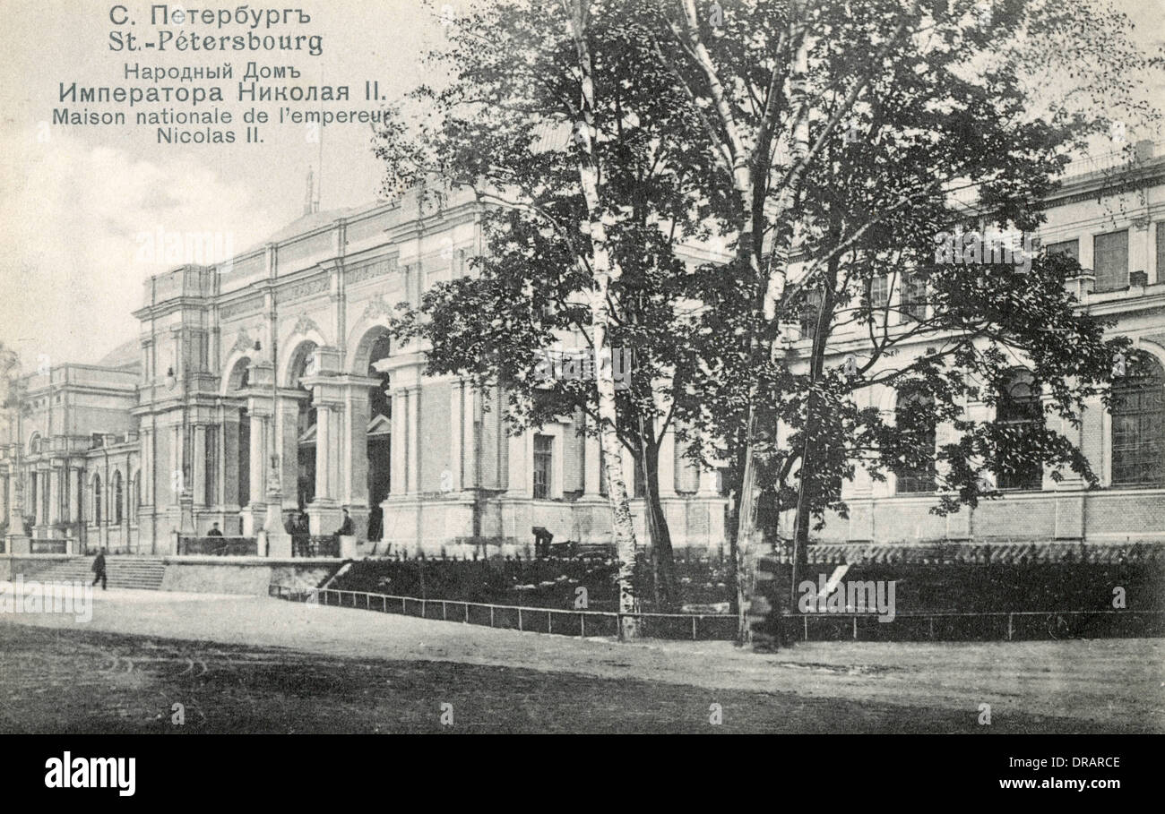 Narodni Dom, San Pietroburgo, Russia Foto Stock