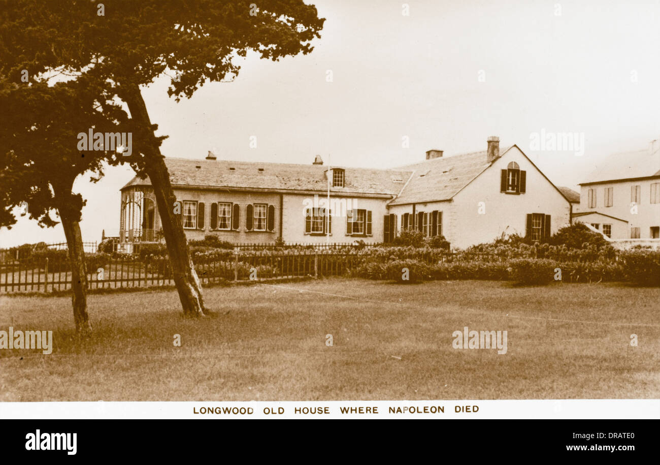 Longwood House, St Helena Foto Stock