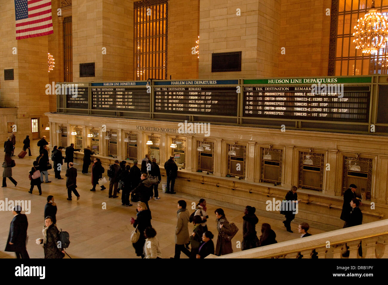 La Grand Central Station Foto Stock