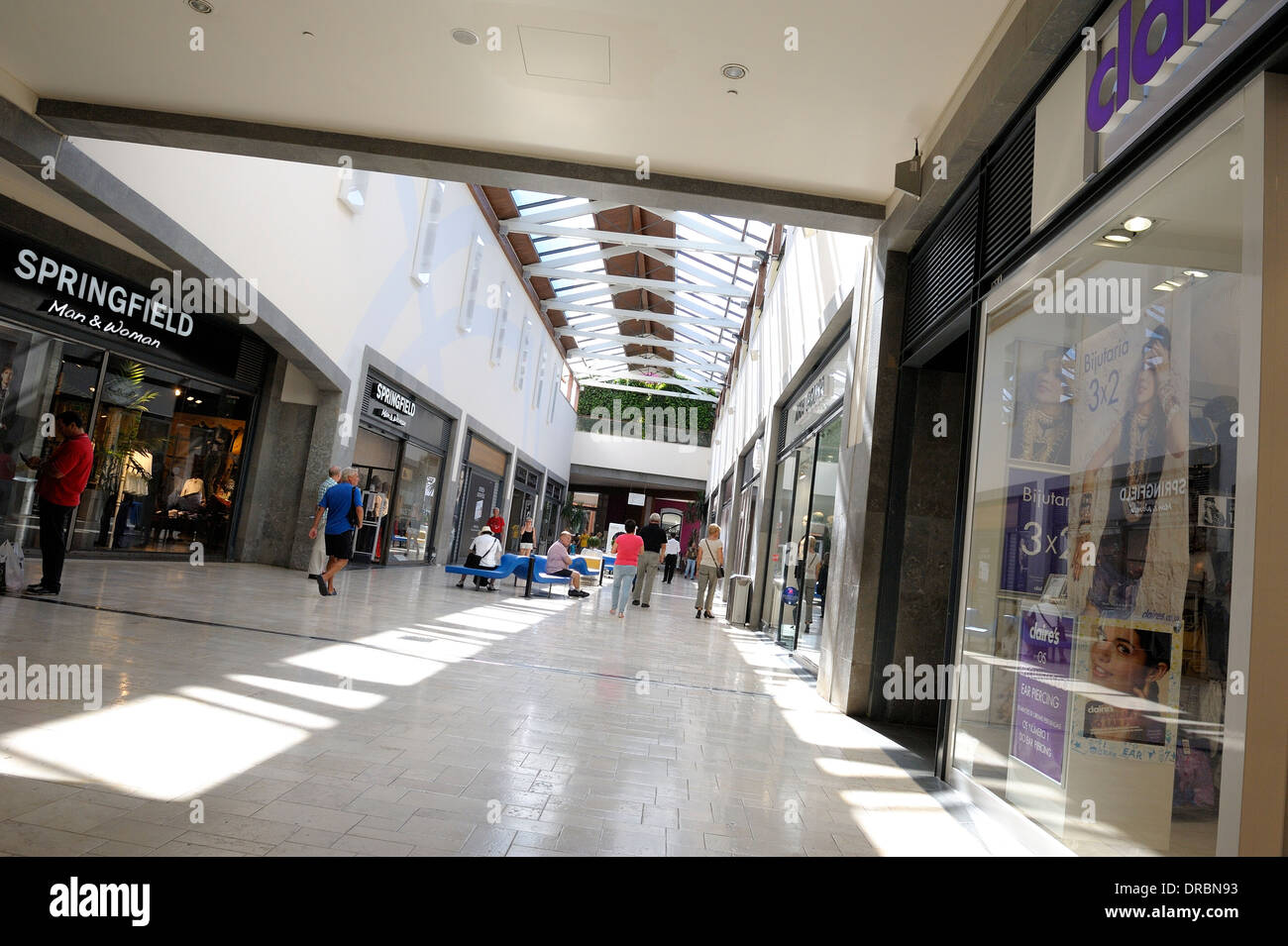 Madeira Portogallo interno del Forum shopping centre Foto Stock