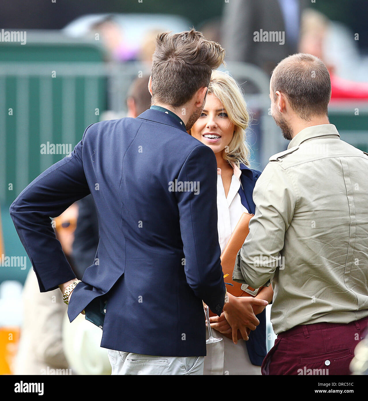 Molly re Veuve Clicquot Gold Cup - Polo torneo tenutasi al Cowdray Park Polo Club Midhurst, Inghilterra - 15.07.12 Foto Stock