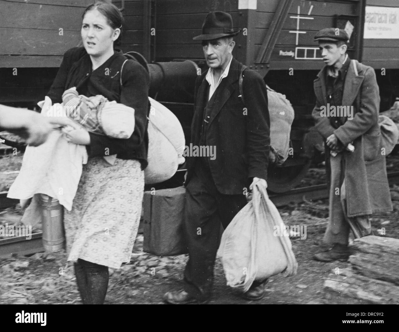 Rifugiati Ebrei Durante La Seconda Guerra Mondiale Foto