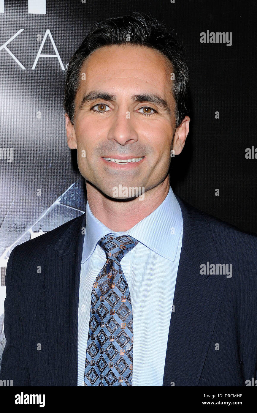 Nestor Carbonell 'The Dark Knight sorge' Canadian premiere after party in un King West Hotel. Toronto, Canada - 18.07.12 Foto Stock