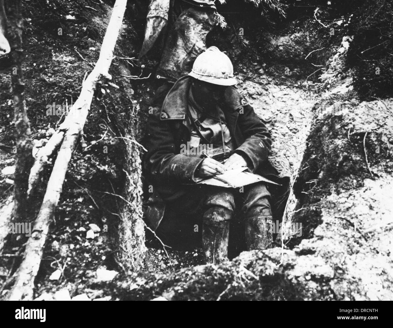 Soldato francese DELLA SECONDA GUERRA MONDIALE Foto Stock