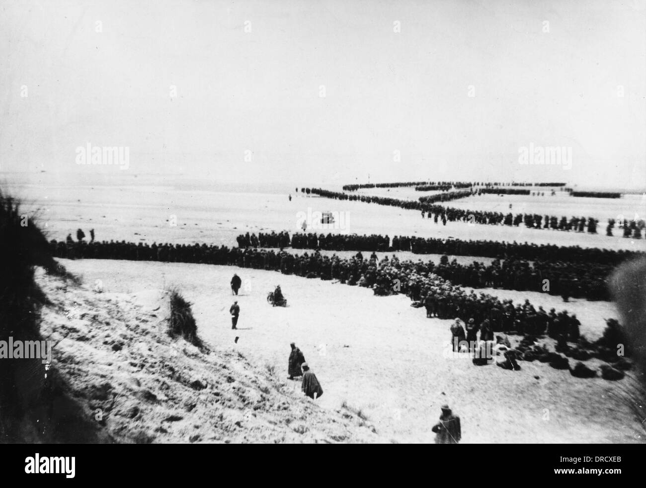 Evacuazione di Dunkirk durante la seconda guerra mondiale Foto Stock