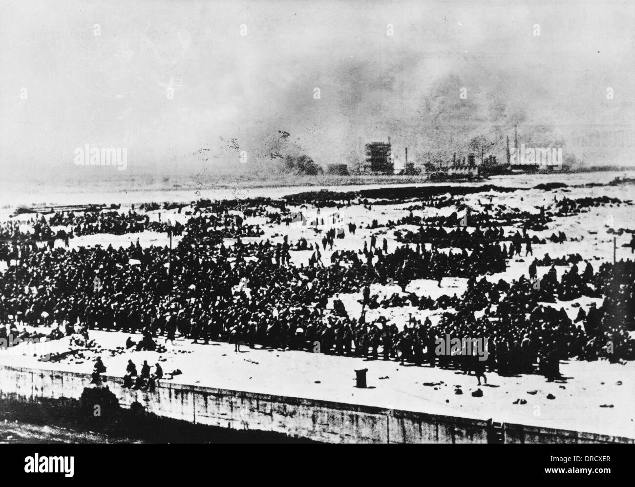 Evacuazione di Dunkirk durante la seconda guerra mondiale Foto Stock