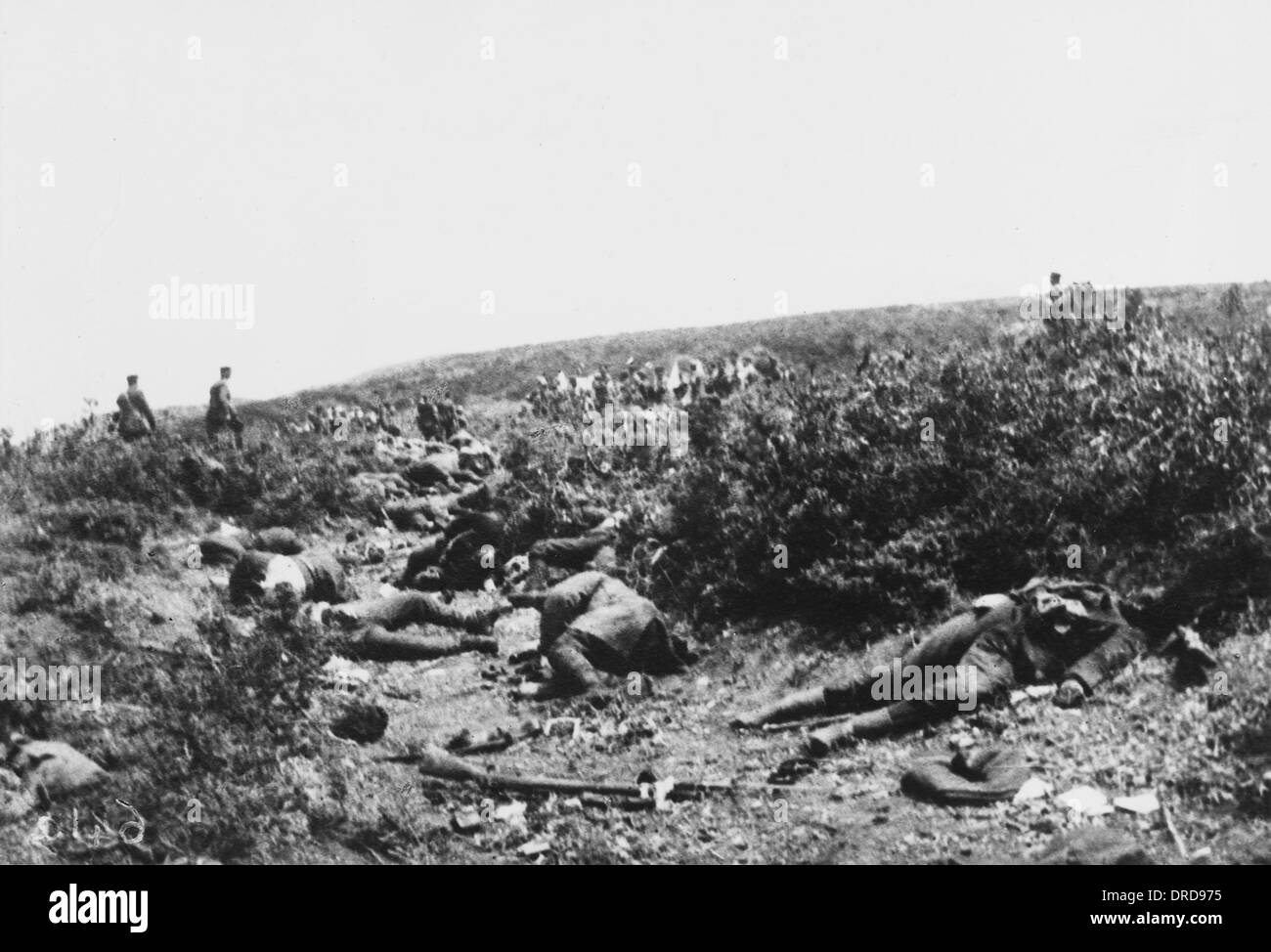 Bagno turco morti WWI Foto Stock