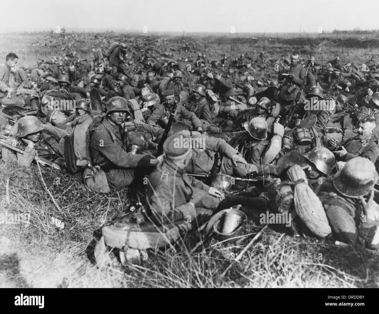 Truppe tedesche WWI Foto Stock