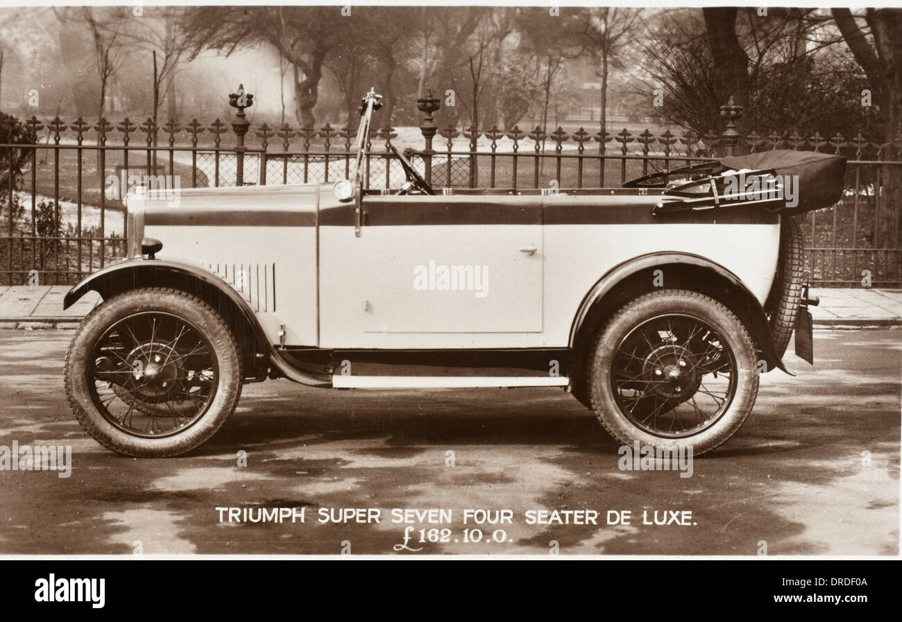 Trionfo Super sette a quattro posti De Luxe Foto Stock