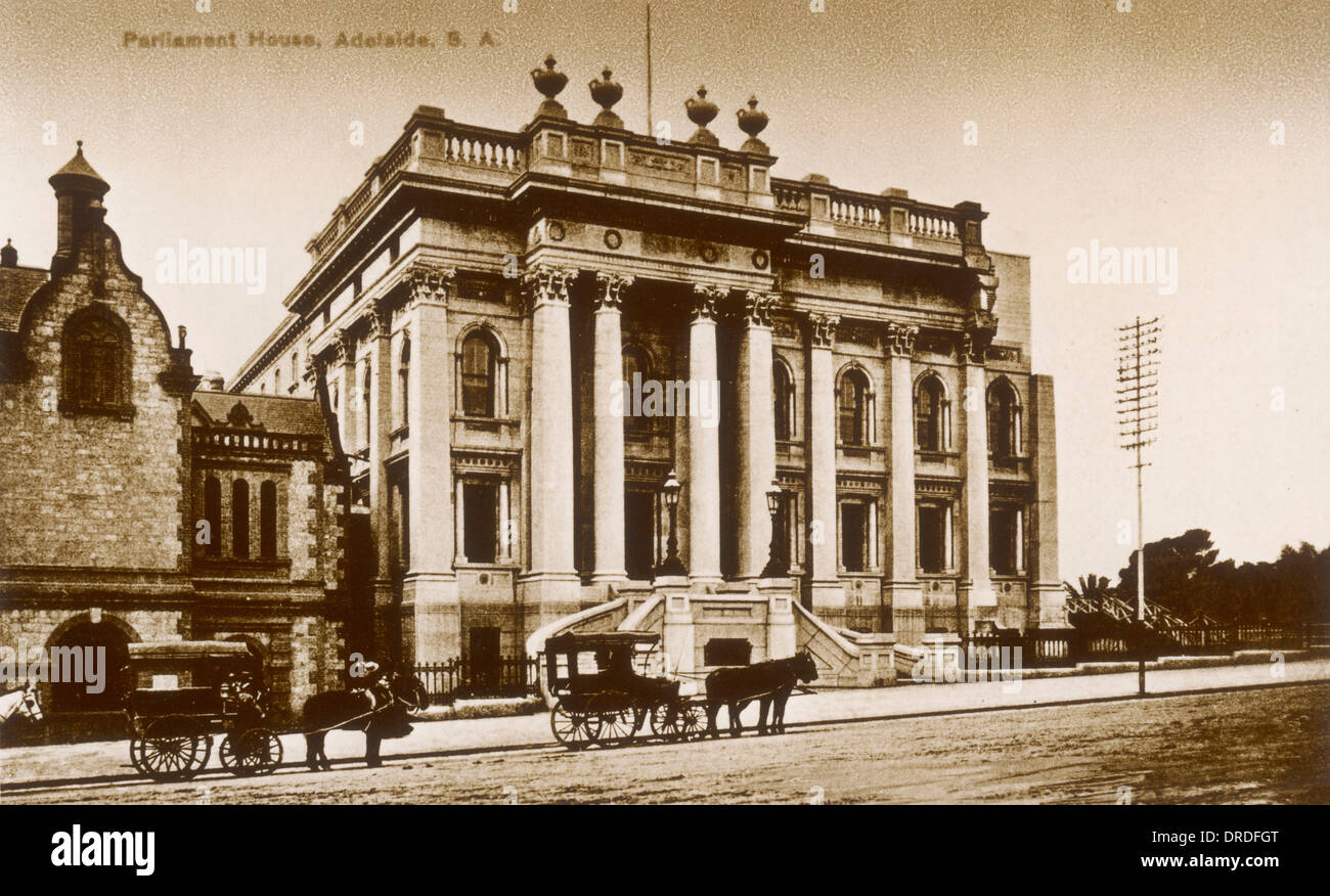 Adelaide del XIX secolo Foto Stock