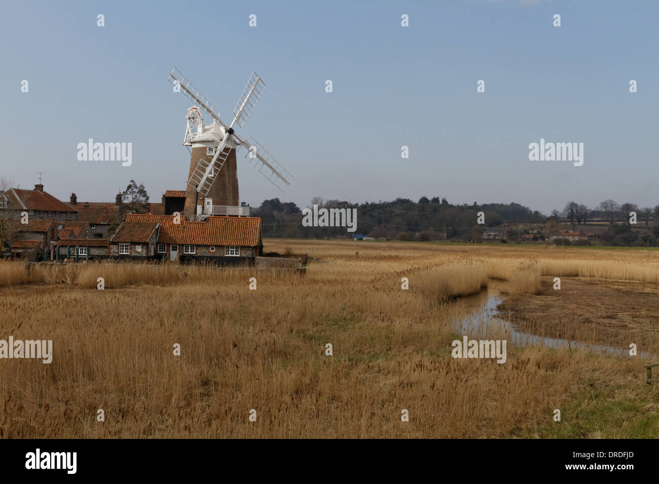 Cley Windmill Norfolk Foto Stock