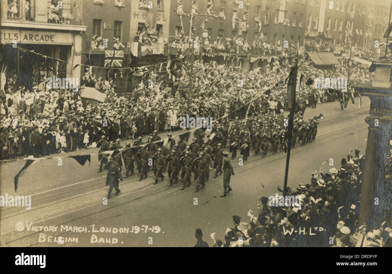 Vauxhall Bridge Road, Pimlico, Londra Foto Stock