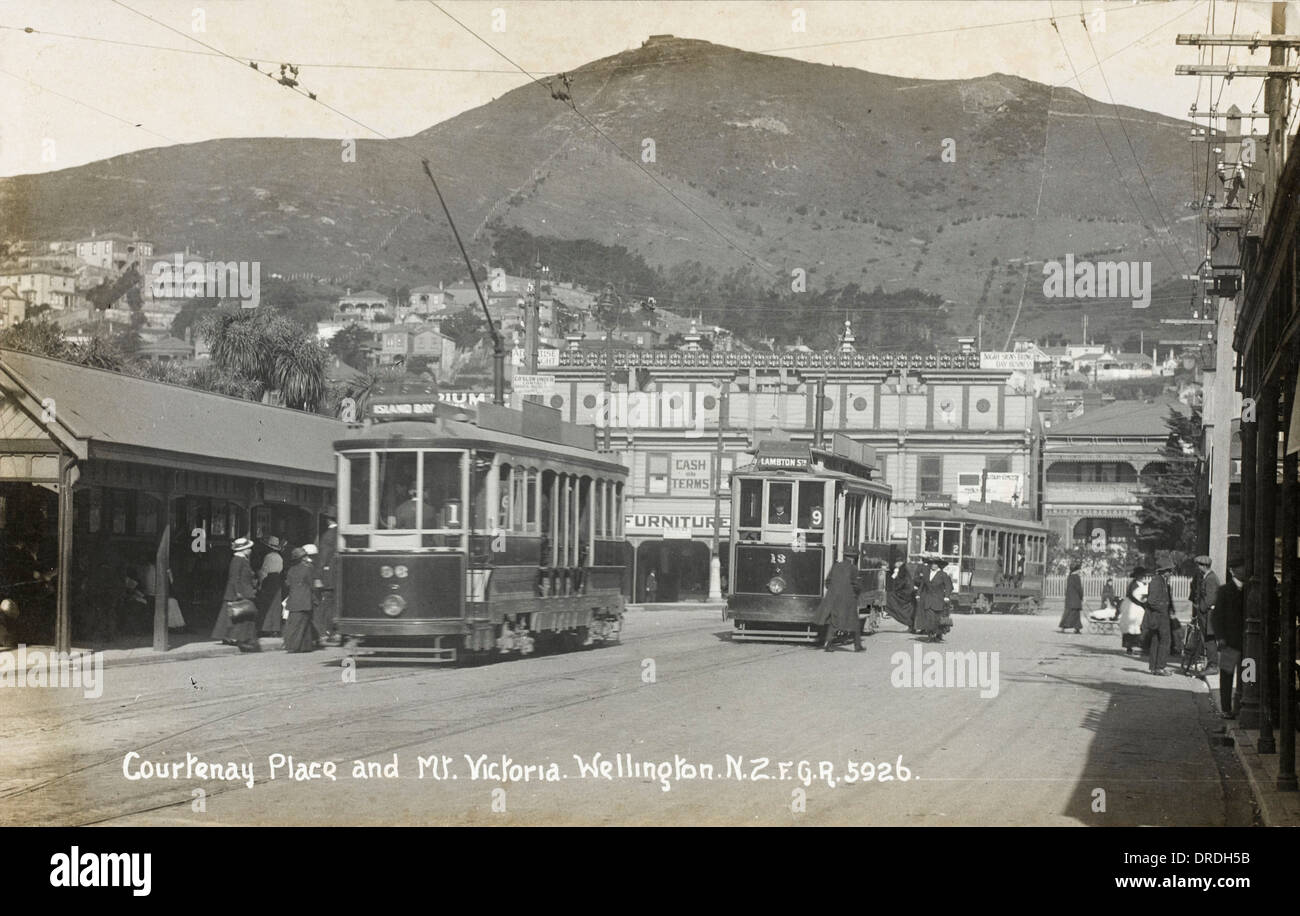 Wellington, Nuova Zelanda Foto Stock