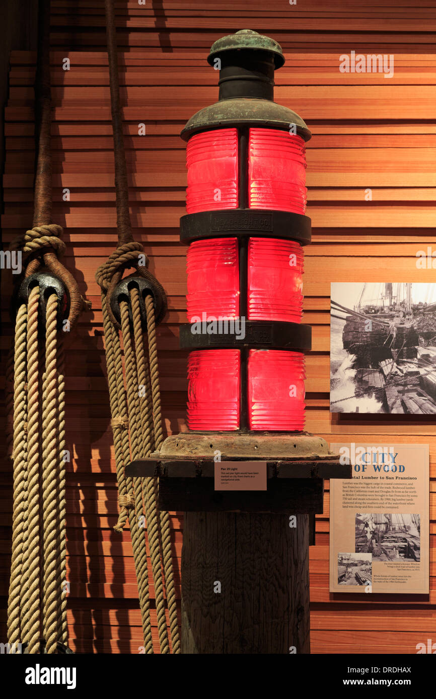 Maritime National Historic Park Visitor Center,San Francisco, California, Stati Uniti d'America Foto Stock